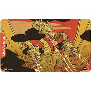 UniVersus Godzilla Challenger Series - King Ghidorah Playmat - 24 x 14 Neoprene Mat, Tabletop Card Game Accessory, UVS Games, Officially Licensed - 1 of 4