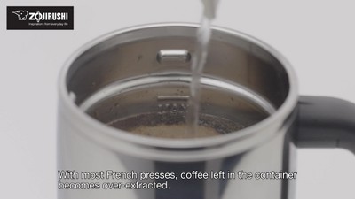 Zojirushi 34 oz Stainless Steel Vacuum Insulated French Press