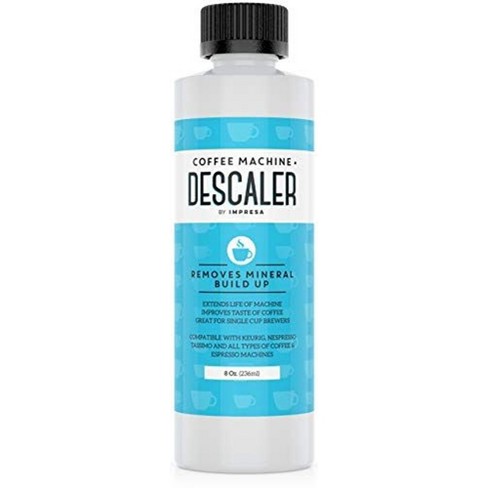 Impresa Keurig Descaler (2 Uses Per Bottle) - Universal Descaling Solution For All Single Use Coffee and Espresso Machines - image 1 of 4