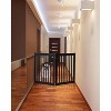 Dynamic Accents Highlander Series Solid Wood Pet Gates are Handcrafted by Amish Craftsman - 32 High - 2 Panel - Black - 2 of 2
