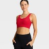 Women's Everyday Soft Medium Support Longline Sports Bra - All In Motion™ - 3 of 4