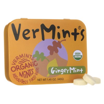 VerMints All Natural Breath Mints - GingerMint.