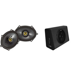 Kicker 11PT250 Powered Truck Enclosure & 46CSC684 6x8"  Bundle - 1 of 4