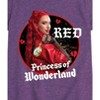 Girls' - Disney - Red Princess Of Wonderland Fitted Short Sleeve Graphic T-Shirt - 2 of 4