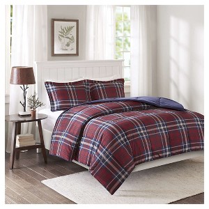 Bengston 3M Scotchgard Down Alternative Comforter Set (Twin/Twin Extra Long) Red - 2pc