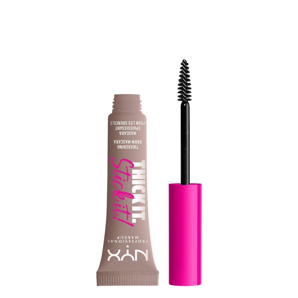 Photos - Other Cosmetics NYX Professional Makeup Thick It Stick It Brow Gel Mascara - Cool Blonde  