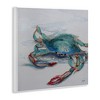 Stupell Industries Blue Crab Abstract Patterns Wall Plaque Art - 3 of 4