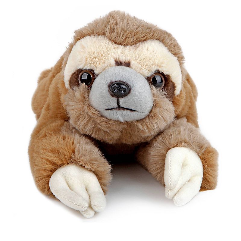 FAO Schwarz 15&#34; Sloth Cuddly Stuffed Animal Plush, Ultra-Soft Fur, 3 of 13
