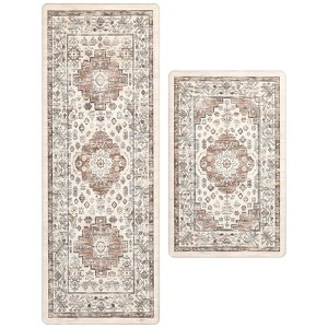 BAGOKIE Anti Fatigue Kitchen Mat Set of 2 - 1 of 4