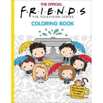 The Official Friends Coloring Book (Media Tie-In) - (Paperback)