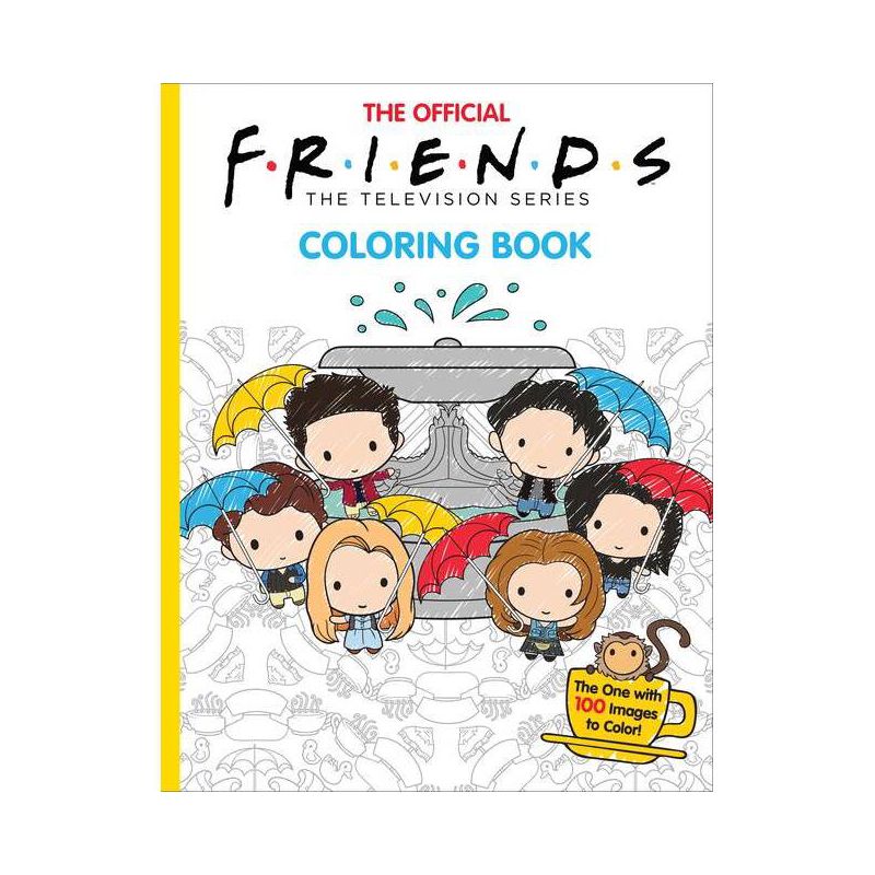 The Official Friends Coloring Book (Media Tie-In) - (Paperback), 1 of 4