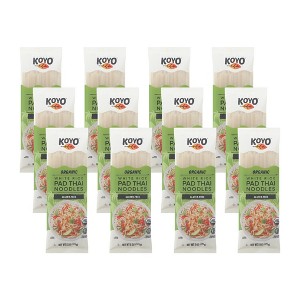 Koyo Organic White Rice Pad Thai Noodles - Case of 12/8 oz - 1 of 4