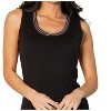 Women's Knit Tank with Detail - Angel Apparel - 2 of 4