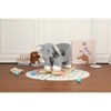 Gulches Gray Fabric 27x12x20 Inch Kids Elephant Rocking Horse Toy with Lullaby Hand Puppets Safety Belt CPC Certified - 2 of 4