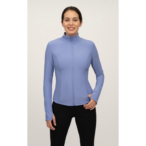 90 Degree By Reflex Womens Rib Altitude Full Zip Performance Jacket : Target