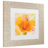 Trademark Fine Art - Albena Hristova Bright Tulips I Matted Framed Art - 3 of 4