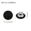 Unique Bargains Round Fabric Cloth Covered Sewing Buttons for Suits Dress 10 Pcs - 2 of 4