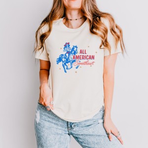 Simply Sage Market Western All American Sweetheart Short Sleeve Tee - 1 of 4