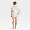Girls' Short Sleeve Button-Down Pajama Set - art class™ - 2 of 4