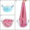 Unique Bargains Home Microfiber Absorbent Reusable Cleaning Cloth 8 Packs 12" x 16" - 4 of 4