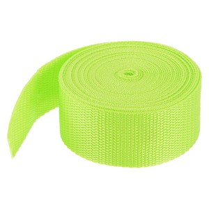Unique Bargains Flexible Thick Tight Weave Flat Polypropylene Webbing Straps - 1 of 4