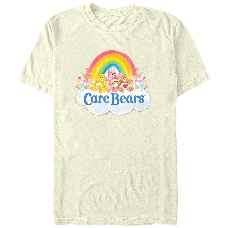 Men's Care Bears Rainbow Bears T-Shirt, 1 of 5