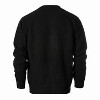 Gioberti Men's Knitted V-Neck Button Down Cardigan Sweater with Flannel Lining and Pockets - 2 of 4