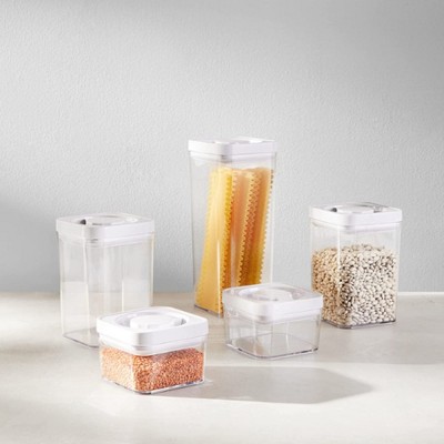 Apex Vanguards 5-Piece Square Clear Food Storage