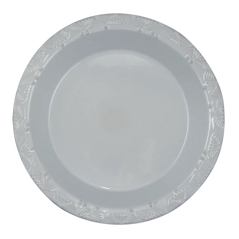 Taste of Home® 9-In. x 1.5-In. Stoneware Pie Plate, Ash Gray, 4 of 10