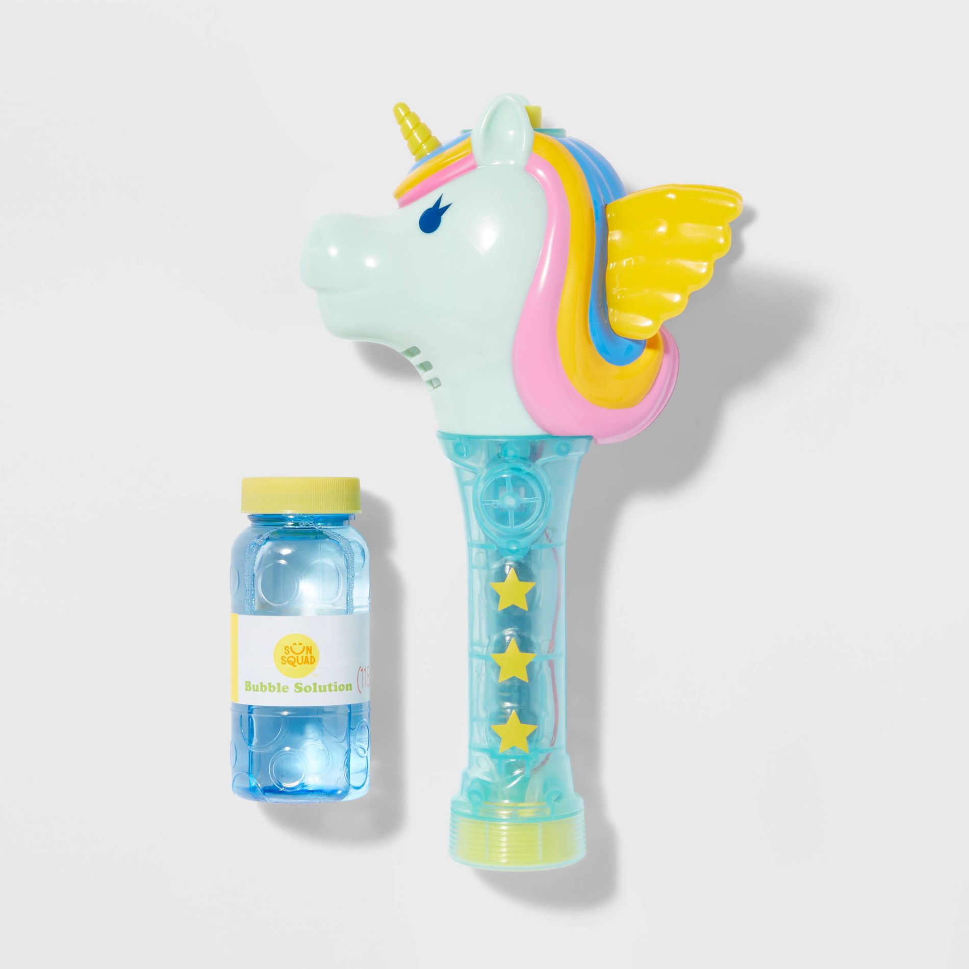 Unicorn Bubble Wand - Sun Squad™: Bubble Toys for Kids, Ages 3+