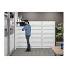 Tennsco Fixed Shelf Enclosed-Format Lateral File for End-Tab Folders, 6 Legal/Letter File Shelves, Light Gray, 36" x 16.5" x 75.25" - 2 of 2