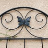 MAYEERTY 4 Pack Metal Garden Trellis 86.7 x 19.7 Inch Rustproof Climbing Plants Support Black Outdoor Flower - 3 of 4