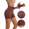 INSPIRE CHIC Women's High Waisted Boyshorts Soft Stretch Seamless Control Panties for Under Dresses - 3 of 4