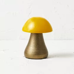 Small Mushroom Figure Yellow and Gold - Opalhouse™ designed with Jungalow™