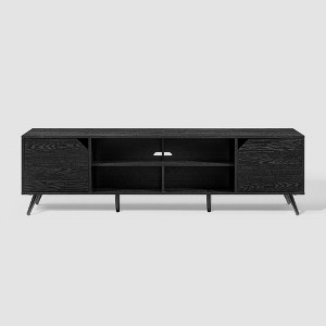 Mid-Century Modern Wide Storage TV Stand for TVs up to 80" - Saracina Home - 1 of 4