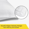 Heycuzi 2 Pack Breathable Skin-Friendly Bed Pillows Plush Fiber for Sleeping(Standard Size) - 2 of 4