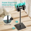 Height-Adjustable Speaker Stands Pair,11LBS Capacity,Height Adjustable from 33.4" to 44.0",Surround Sound Speaker Stands - 4 of 4