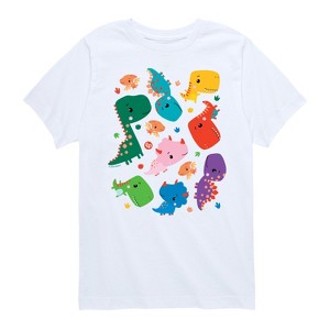 Boys' - Fisher-Price - Dinosaur Pattern Short Sleeve Graphic T-Shirt - 1 of 4
