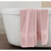 Home Mart Goods Pink Cotton Super Soft Lightweight Absorbent Bath Towel 27"x54" - 2 of 4