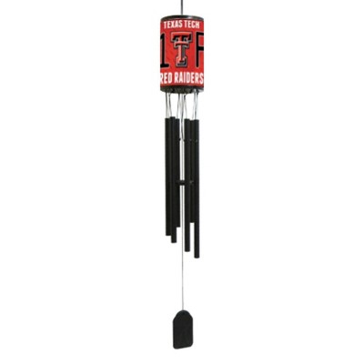 NCAA Wind Chime, #1 Fan with Team Logo - Texas Tech