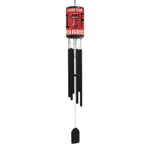NCAA Wind Chime, #1 Fan with Team Logo - Texas Tech - 1 of 2