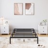 Metal Bed Frame, 14 Inch Tall Metal Bed Platform W/ Under Storage, No Box Spring Needed, Duty Sturdy Mattress Foundation, Easy to Assemble - 4 of 4