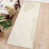 Washable Striped Runner Rug - Non-Slip Multi-Color Hallway Rug for Kitchen, Laundry Room or Entryway - 3 of 4