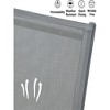 71.68"Patio Chaise Lounge Chair Set of 3,Outdoor Aluminum Polypropylene Sunbathing Chair - 3 of 4