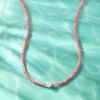 Ross-Simons 8.5-9mm Cultured Pearl and 4mm Pink Coral Bead Necklace With 18kt Gold Over Sterling - 4 of 4