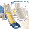 Whisen Toddler Slide & Kids Slide for Toddlers Age 1-4, with Basketball Hoop and Extra long aisle, Strong Swing - 4 of 4