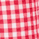 vivid red gingham