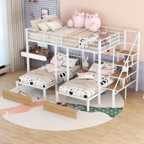 Target triple bunk store bed