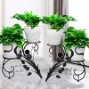 Artloge 4 Tiers Heavy Duty Metal Plant Stand Industrial Style Flower Pot Holder Rack for Garden Balcony Patio Office Decor Space-Saving - 2 of 4