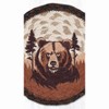 Earth Rugs Brown Bear Round Large Coaster – 7"x7" Rustic Wildlife Farmhouse Accent - 3 of 3